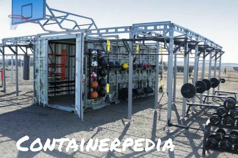 Storage discount container gym